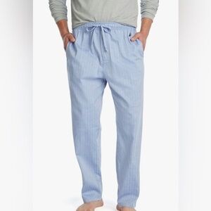 New Nautica mens Soft Woven 100% Cotton Elastic Waistband Sleep Pajama Pant​